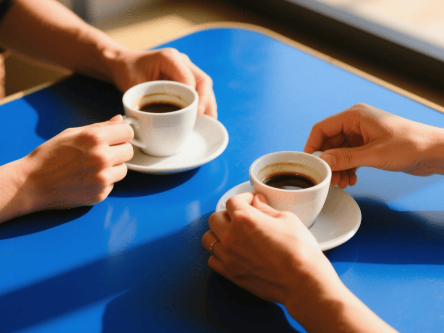 Coffee break networking